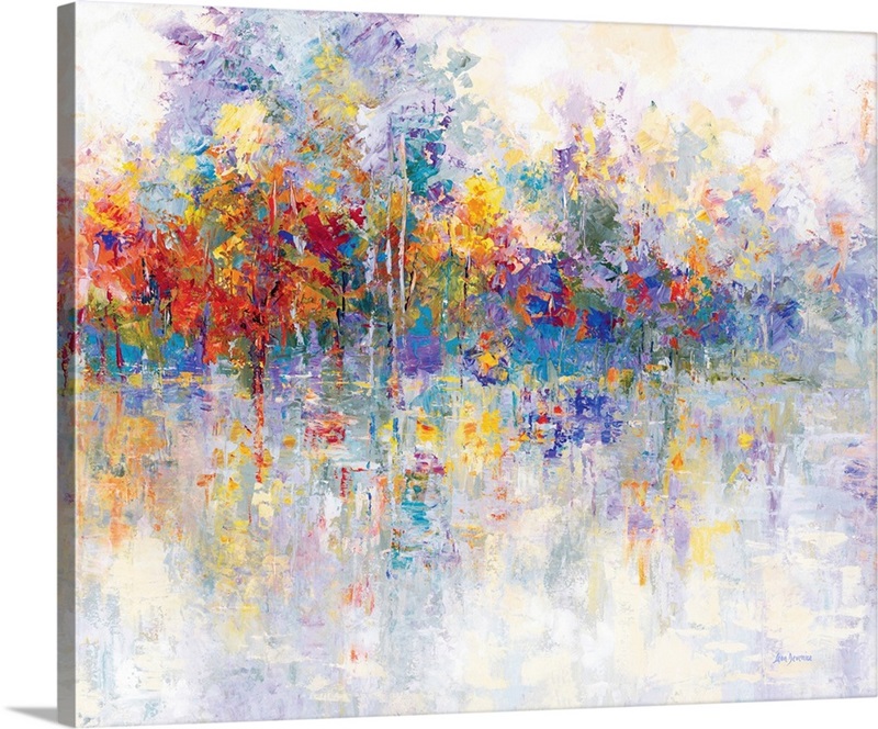 Forest By The Lake | Great Big Canvas