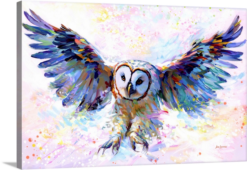 Owl's Whisper in the Winter Wind