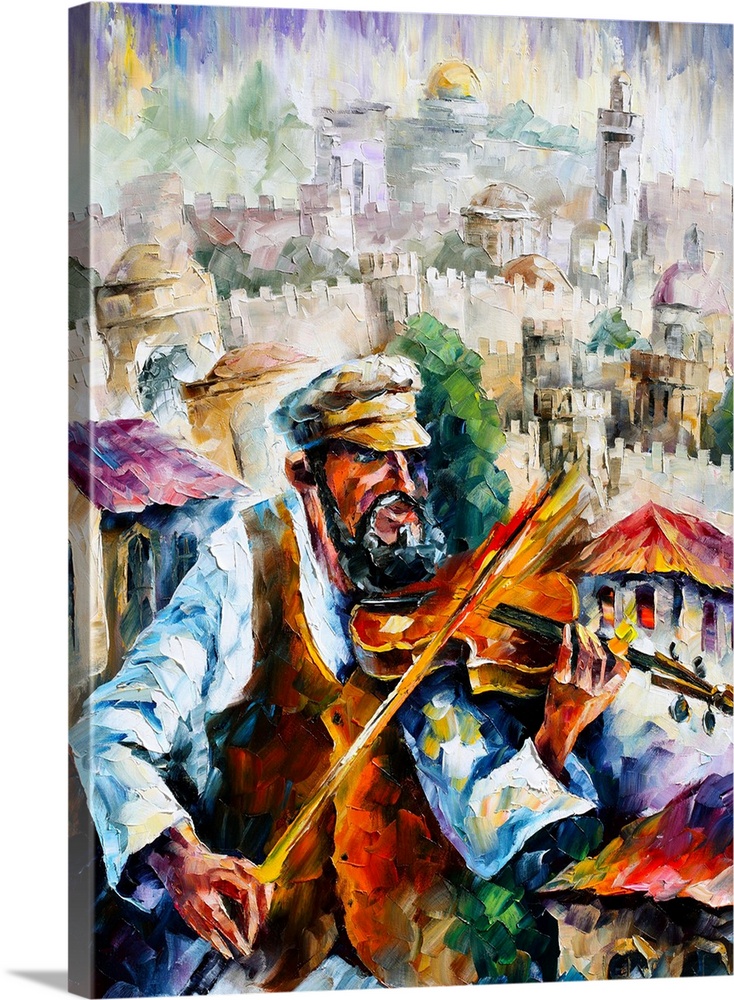 Fiddler in Jerusalem II