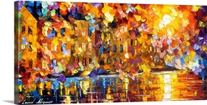 Foggy harbor image thumbnail