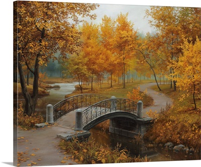 Autumn In An Old Park