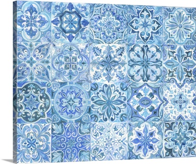 Blue And White Tiles
