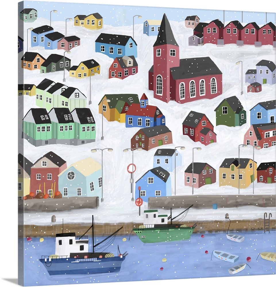 Greenland Winter Harbor