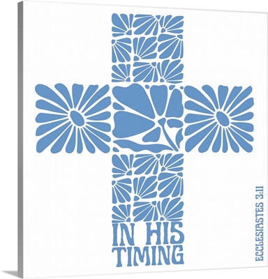 In His Timing - Blue