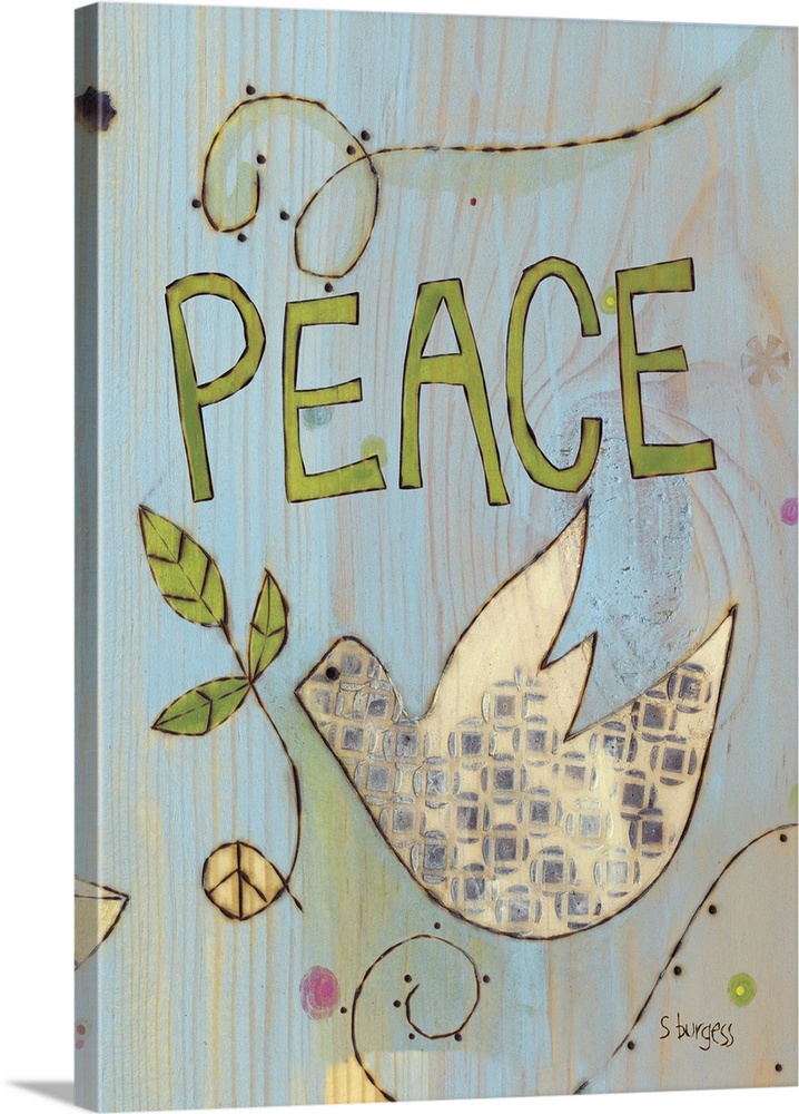 Peace and dove