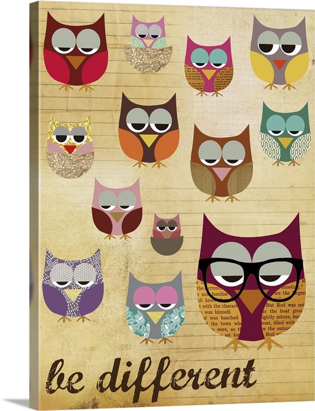 Be Different | Great Big Canvas