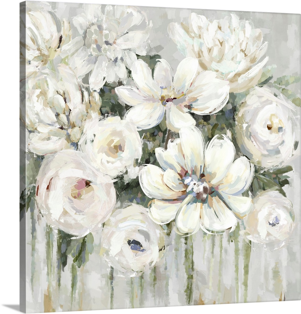 White Flowers Contemporary