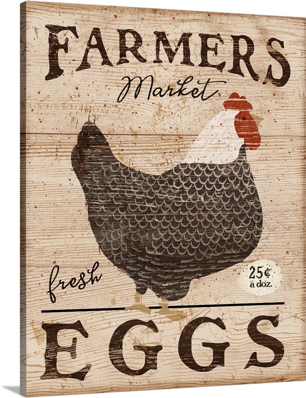 Farmer's Market Eggs | Great Big Canvas