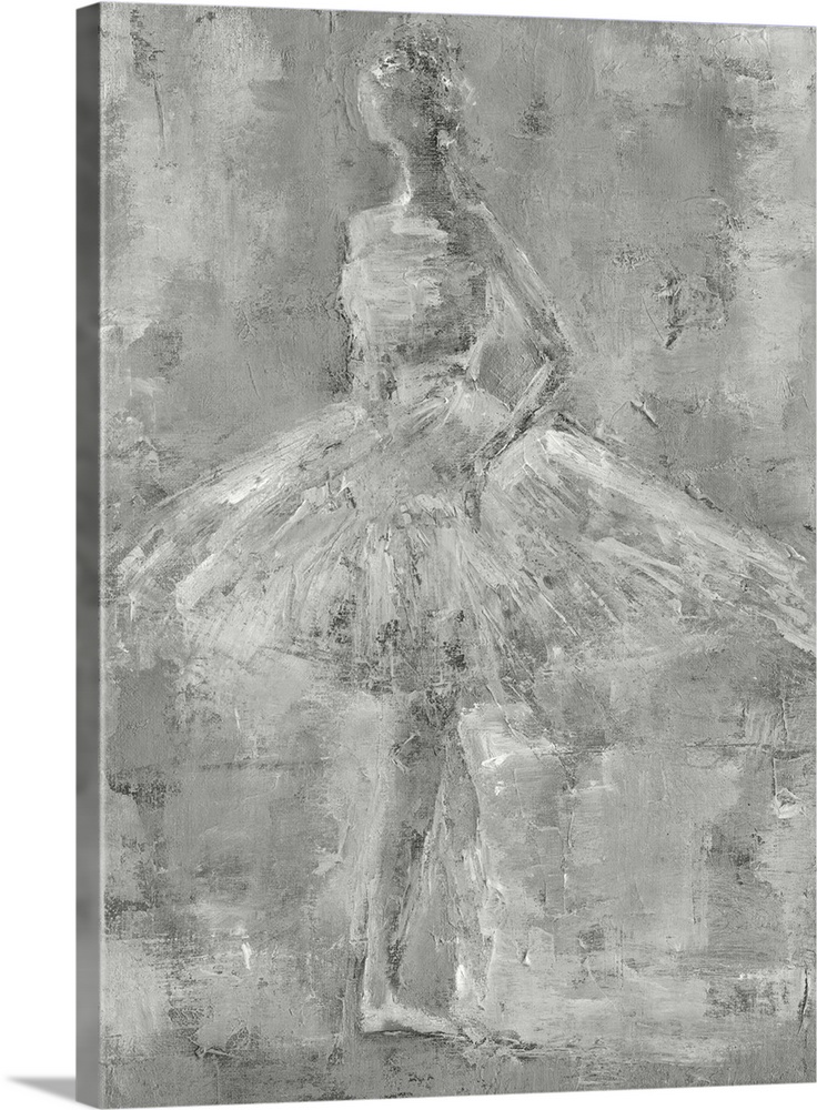 Greyscale Ballet Dancer II