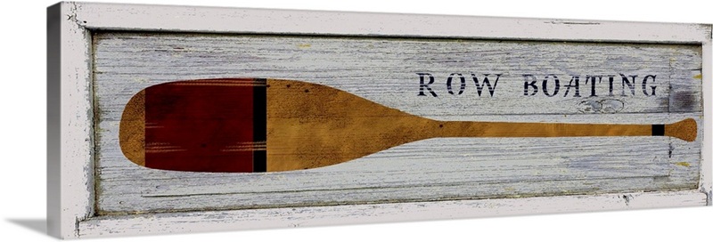 Row Boating Sign Row Boating | Great Big Canvas