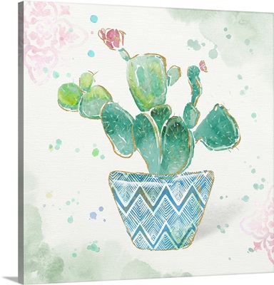 Watercolor Cacti IV