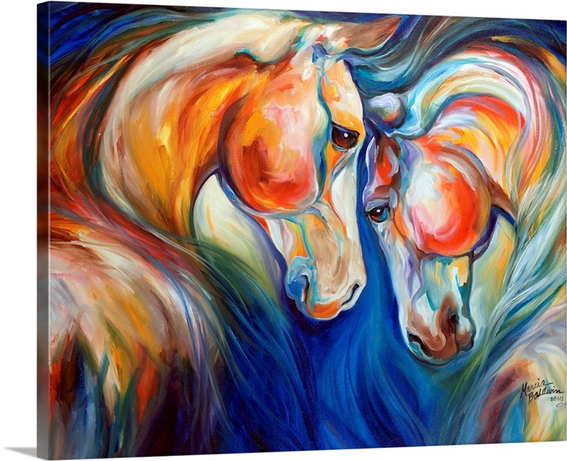 Heart Twins Equine | Great Big Canvas