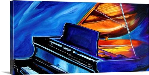 Jazz Piano | Great Big Canvas