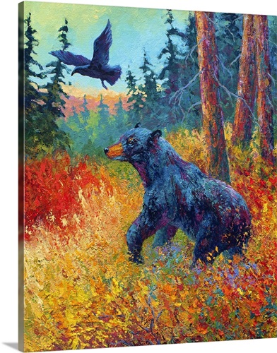 Forest Friends Wall Art, Canvas Prints, Framed Prints, Wall Peels