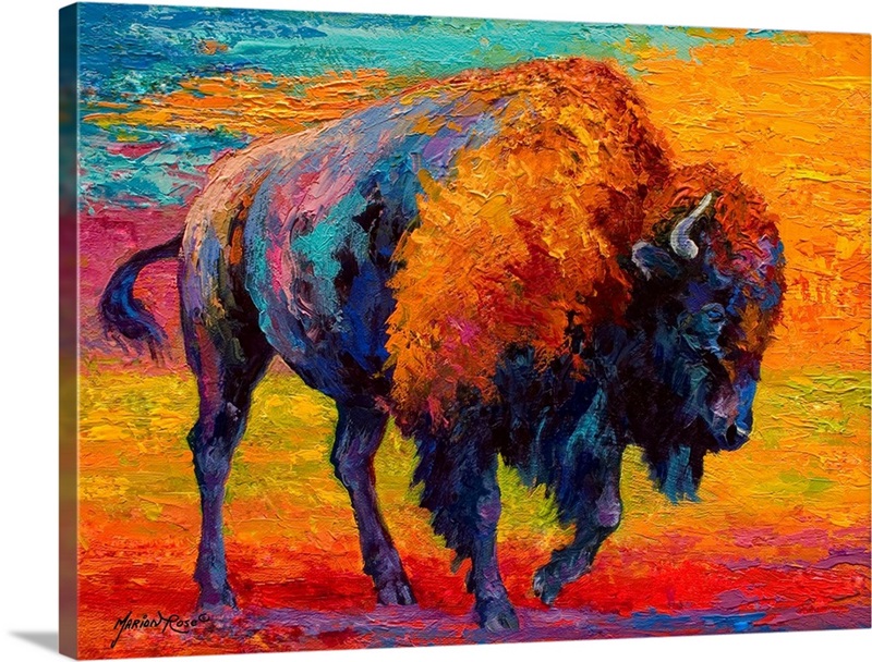 Spirit of Prairie Bison | Great Big Canvas