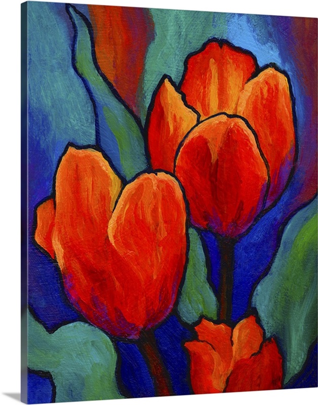 Tulips Wall Art, Canvas Prints, Framed Prints, Wall Peels Great Big