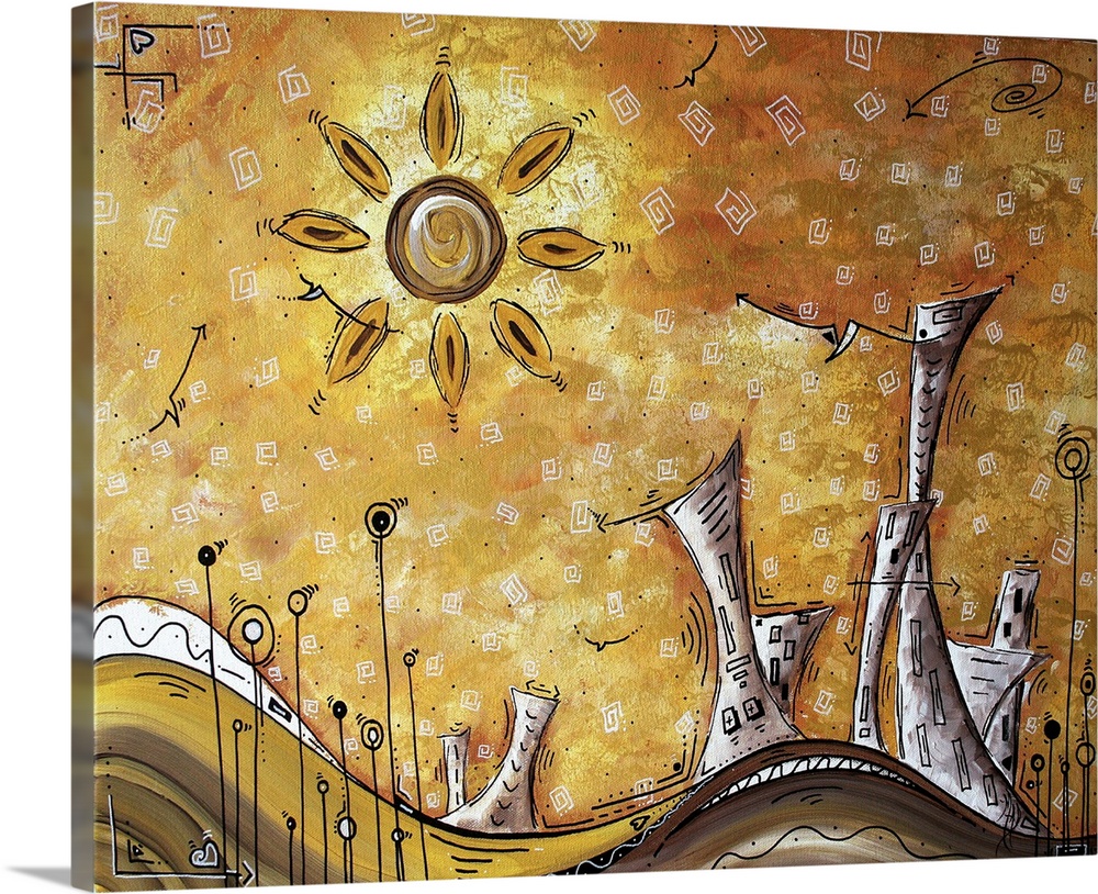 Megan Aroon Duncanson (MADART) has a distinct flair for modern/contemporary art.  Her style and use of color are unmistaka...