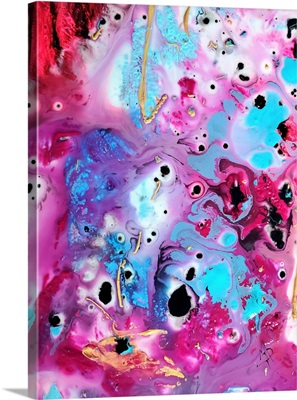 Cotton Candy Dreams - Abstract Pour