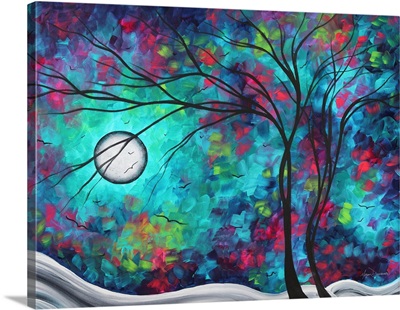 Into The Forest - Abstract Landscape Tree