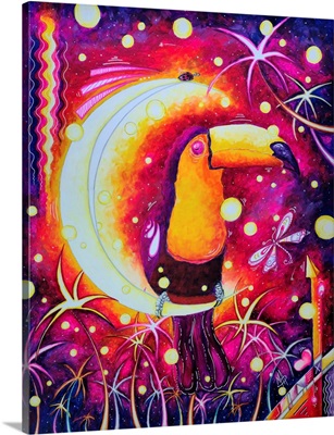 Moon Dream - Toucan Bird Moon