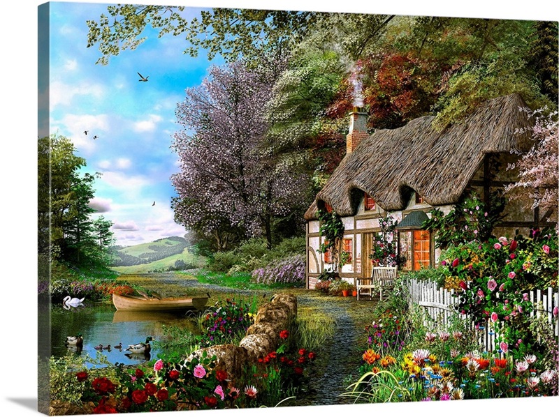 Countryside Cottage | Great Big Canvas