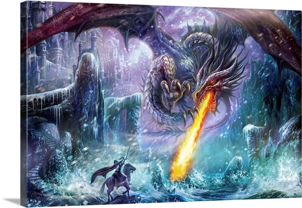 Dragon Attack! Wall Art, Canvas Prints, Framed Prints, Wall Peels ...