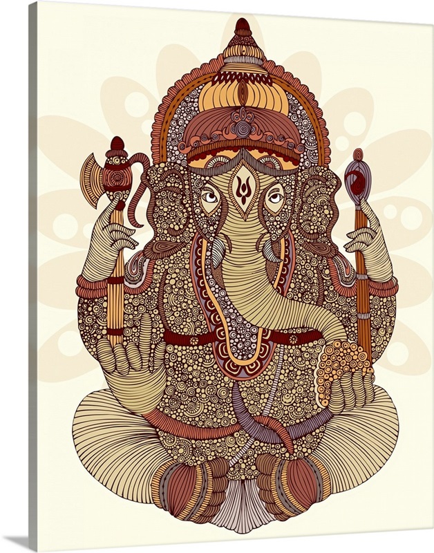 Ganesha Wall Art, Canvas Prints, Framed Prints, Wall Peels Great Big