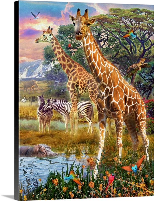 Giraffes | Great Big Canvas