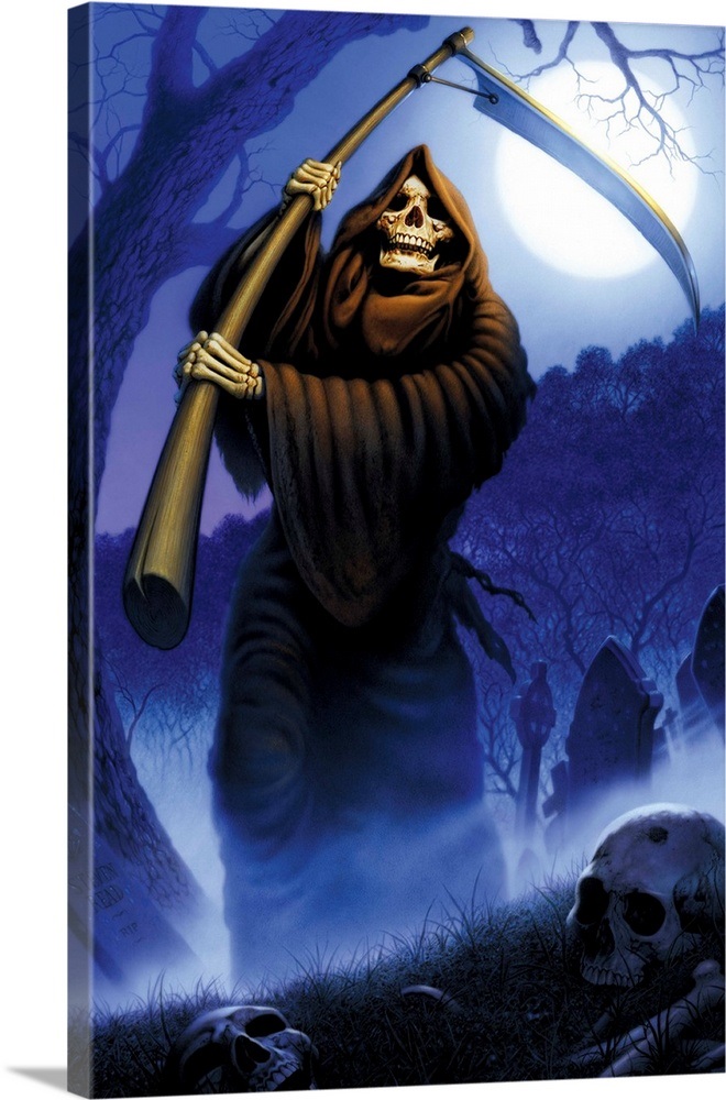 Grim Reaper Wall Art, Canvas Prints, Framed Prints, Wall Peels | Great