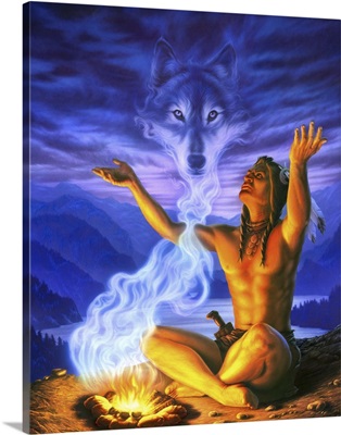 Indian Wolf Spirit