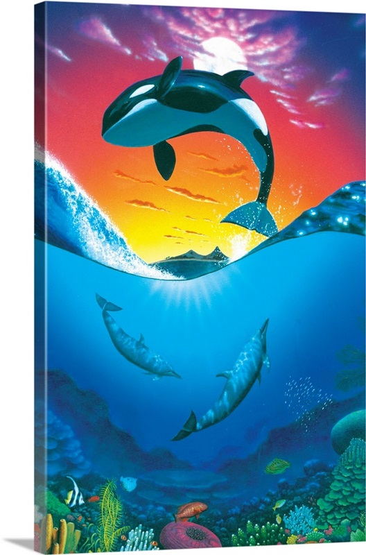 Ocean Freedom Wall Art, Canvas Prints, Framed Prints, Wall Peels