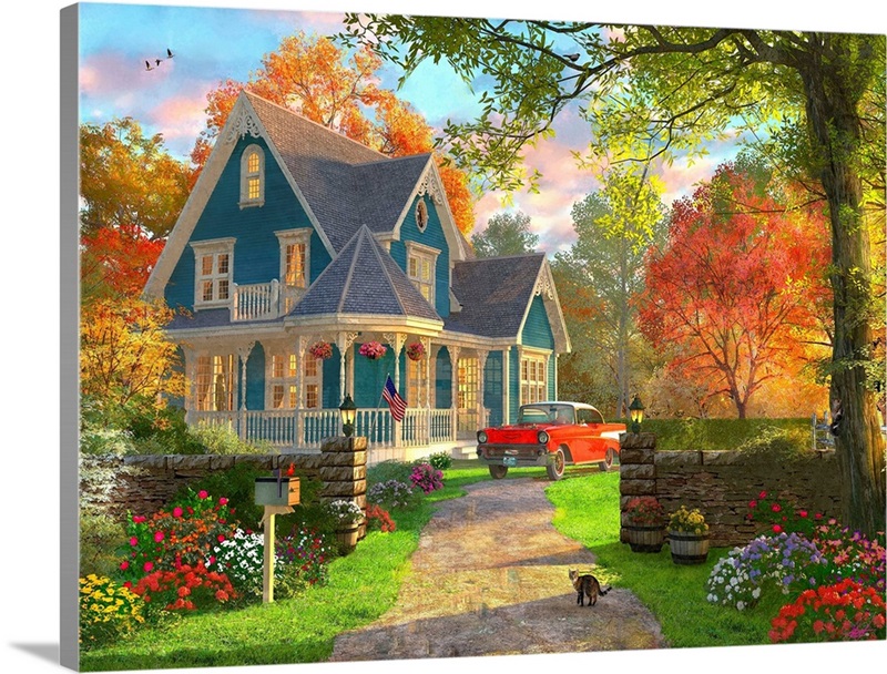 September Home Great Big Canvas