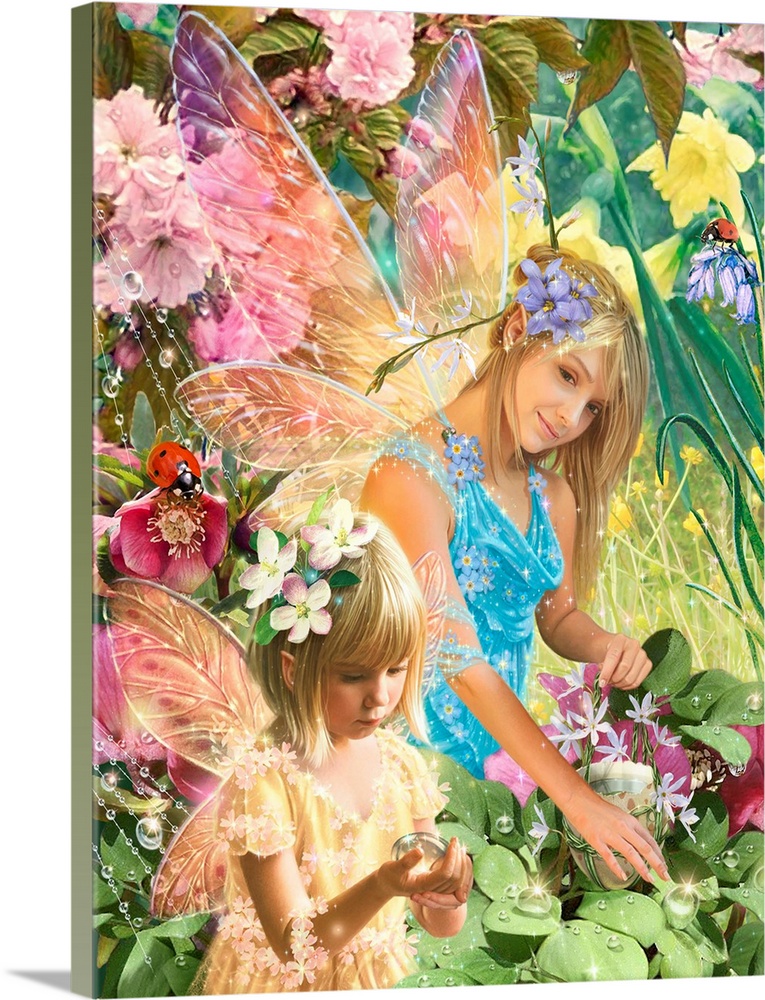 Spring Fairies I Wall Art, Canvas Prints, Framed Prints, Wall Peels | Great Big Canvas