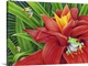 image thumbnail of Contemporary tropical themed artwork using bold vibrant colors.
