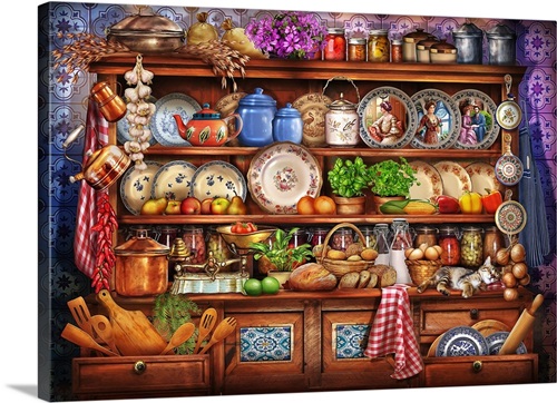 The cute kitchen stuff. Art Board Print for Sale by lvlay