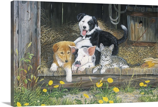 Best of Friends Wall Art, Canvas Prints, Framed Prints, Wall Peels