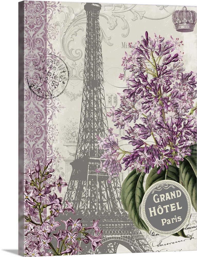 Eiffel Tower Lilacs