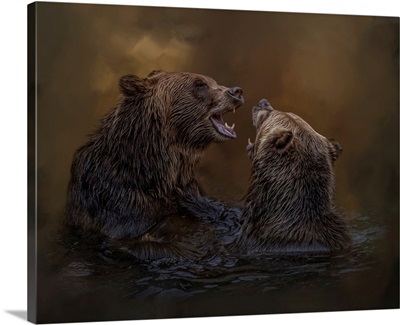 Grizzlies at Play