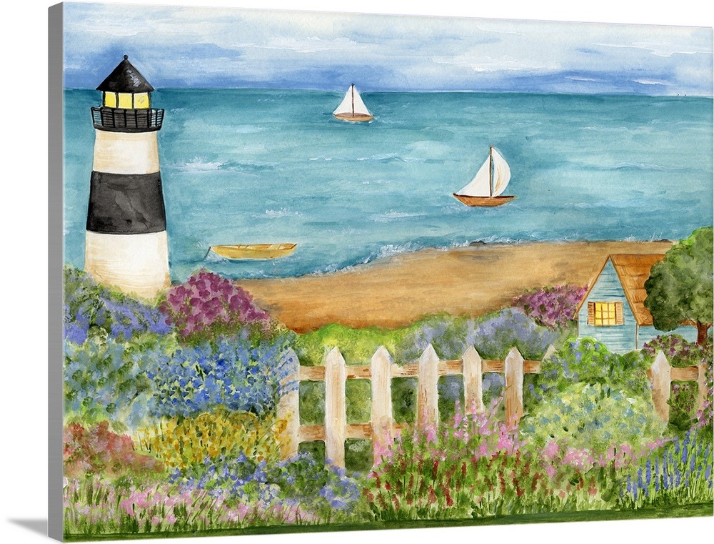 Lighthouse Wall Art, Canvas Prints, Framed Prints, Wall Peels Great