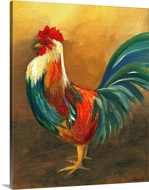 Proud Rooster | Great Big Canvas