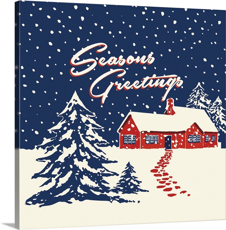 Seasons Greetings Wall Art, Canvas Prints, Framed Prints, Wall Peels ...