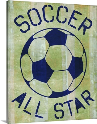 Soccer All Star Graphic Art