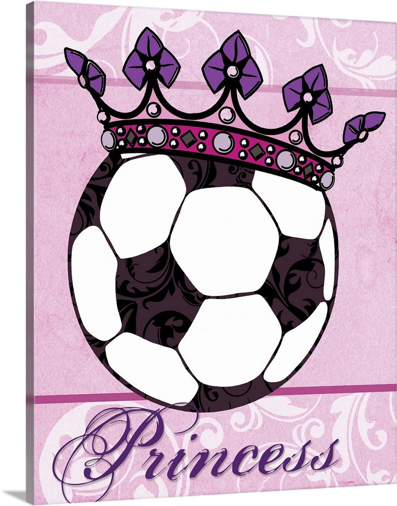 Soccer Princess Crown