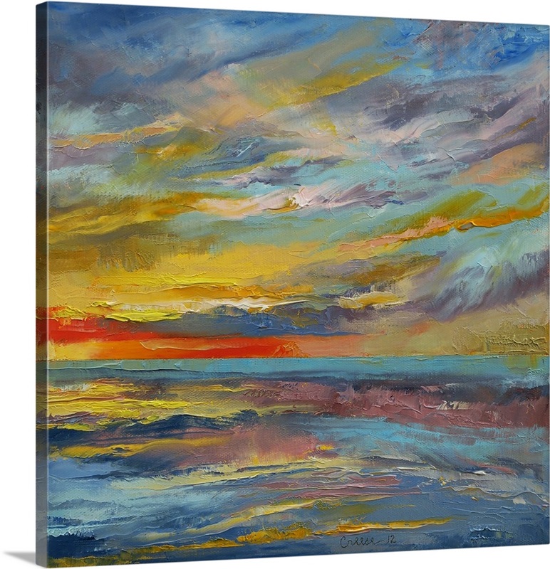 Abstract Seascape Great Big Canvas
