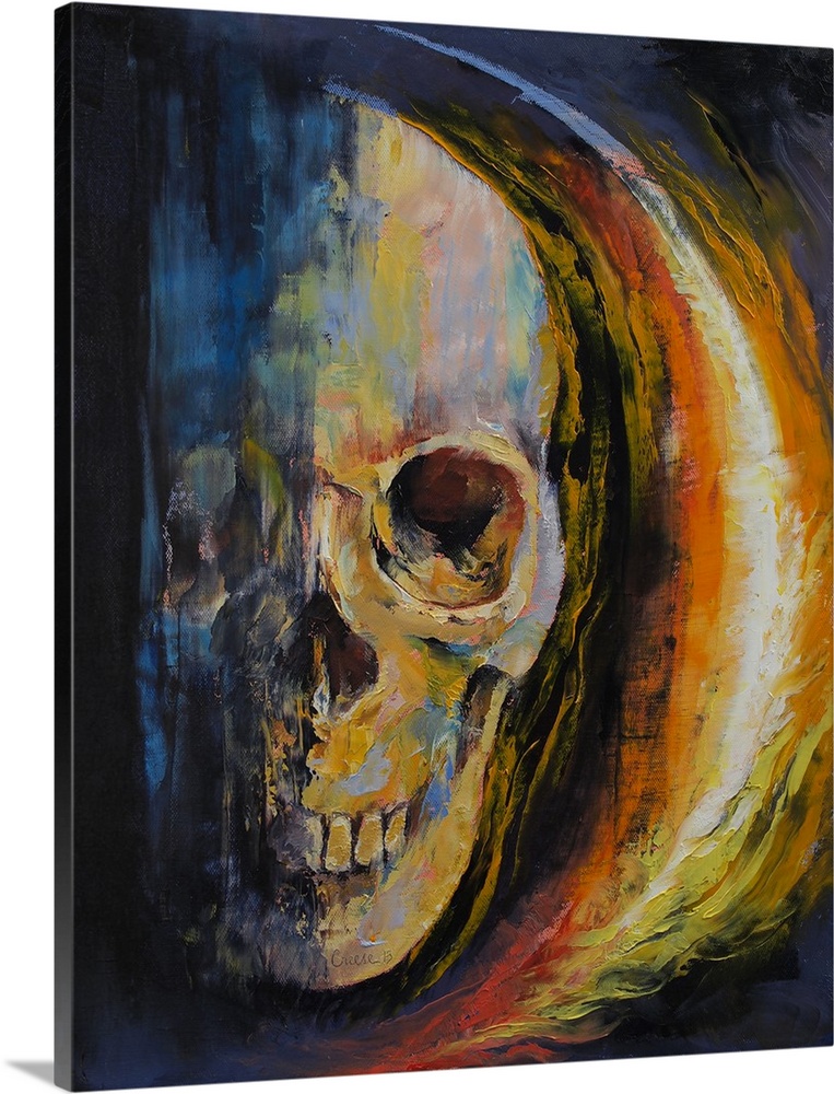 Aura - Skull Painting