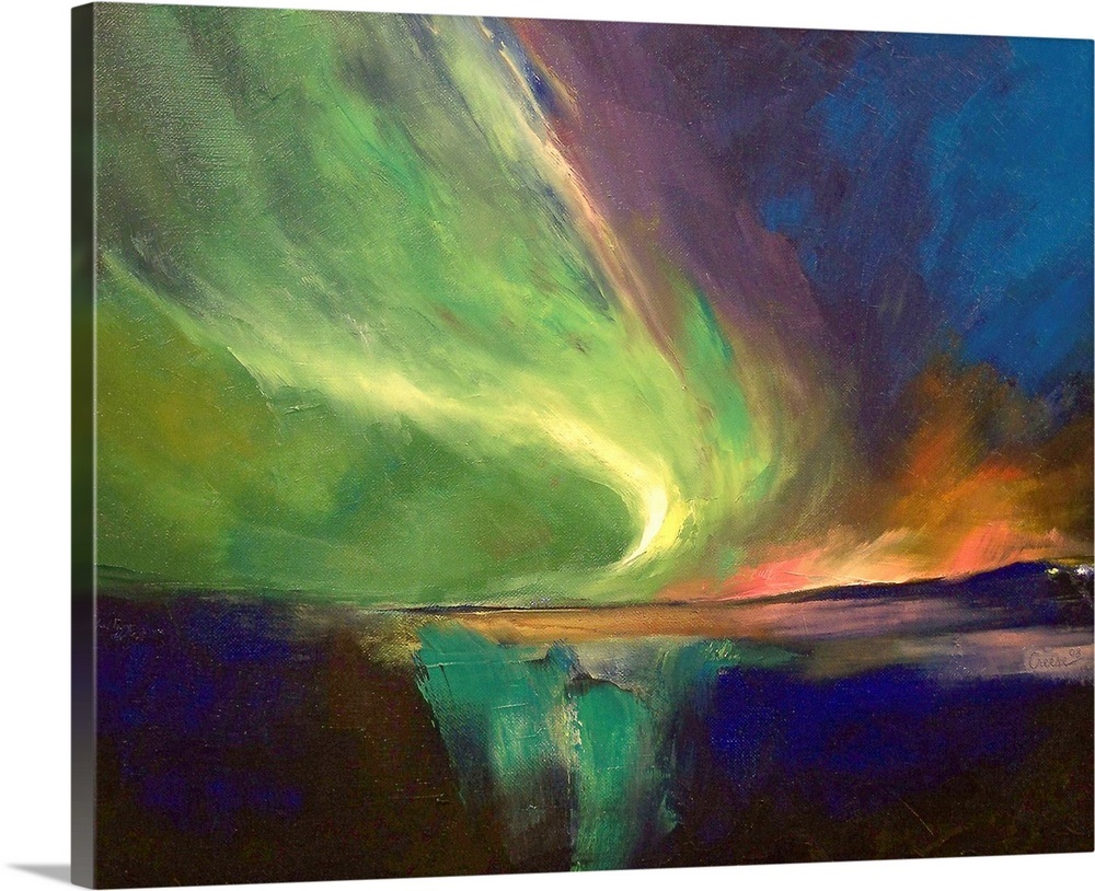Aurora Borealis Wall Art, Canvas Prints, Framed Prints, Wall Peels