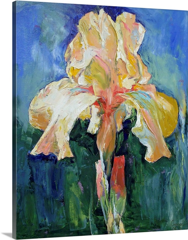 Dutch Iris Great Big Canvas