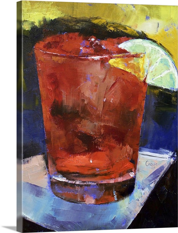 Hurricane Cocktail | Great Big Canvas