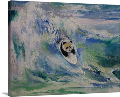 Panda Surfer
