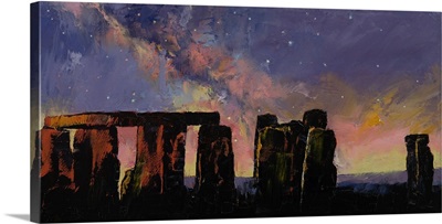 Stonehenge Night Landscape